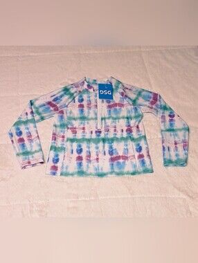 DSG Kids Long Sleeve Rashguard - Teal, Blue, Purple (S4-13)